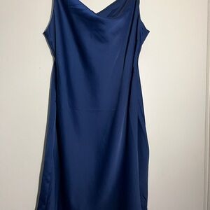 Urban Outfitters Navy Midi Dress